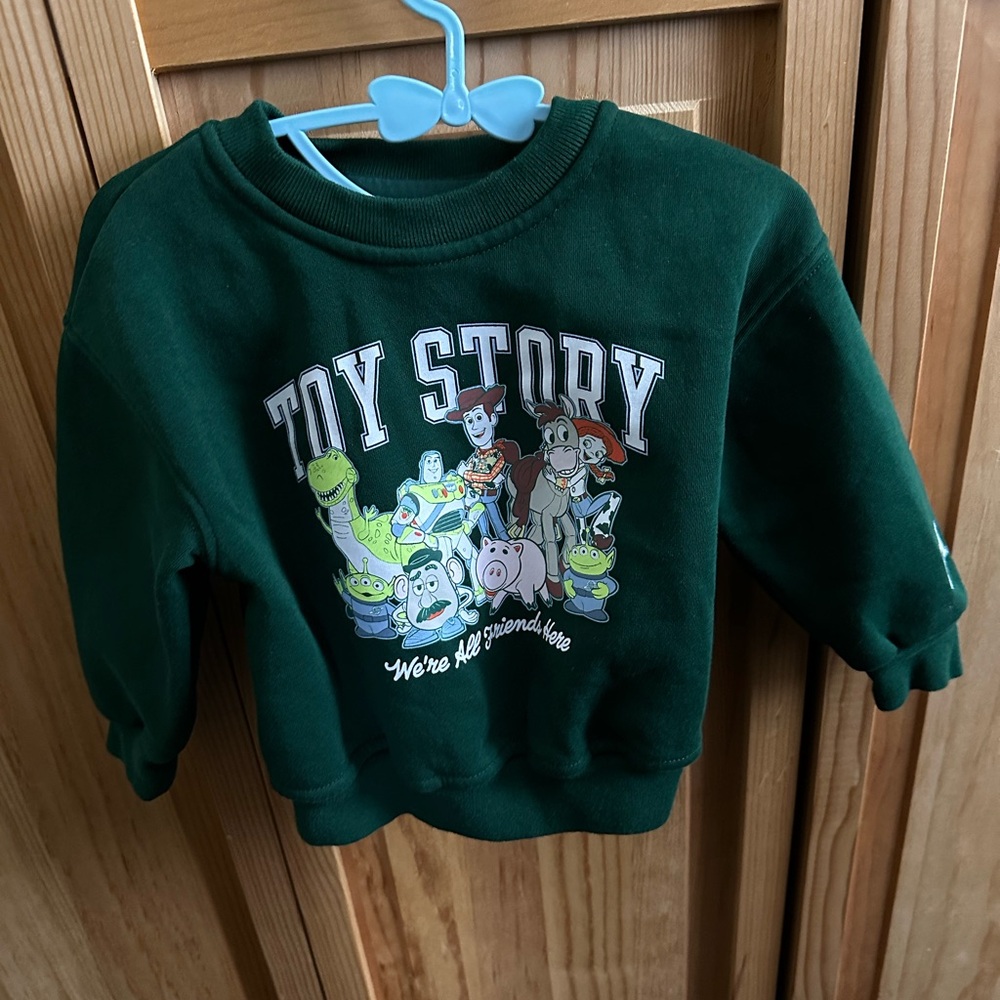 GAP Toy Story Green Kids Sweatshirt